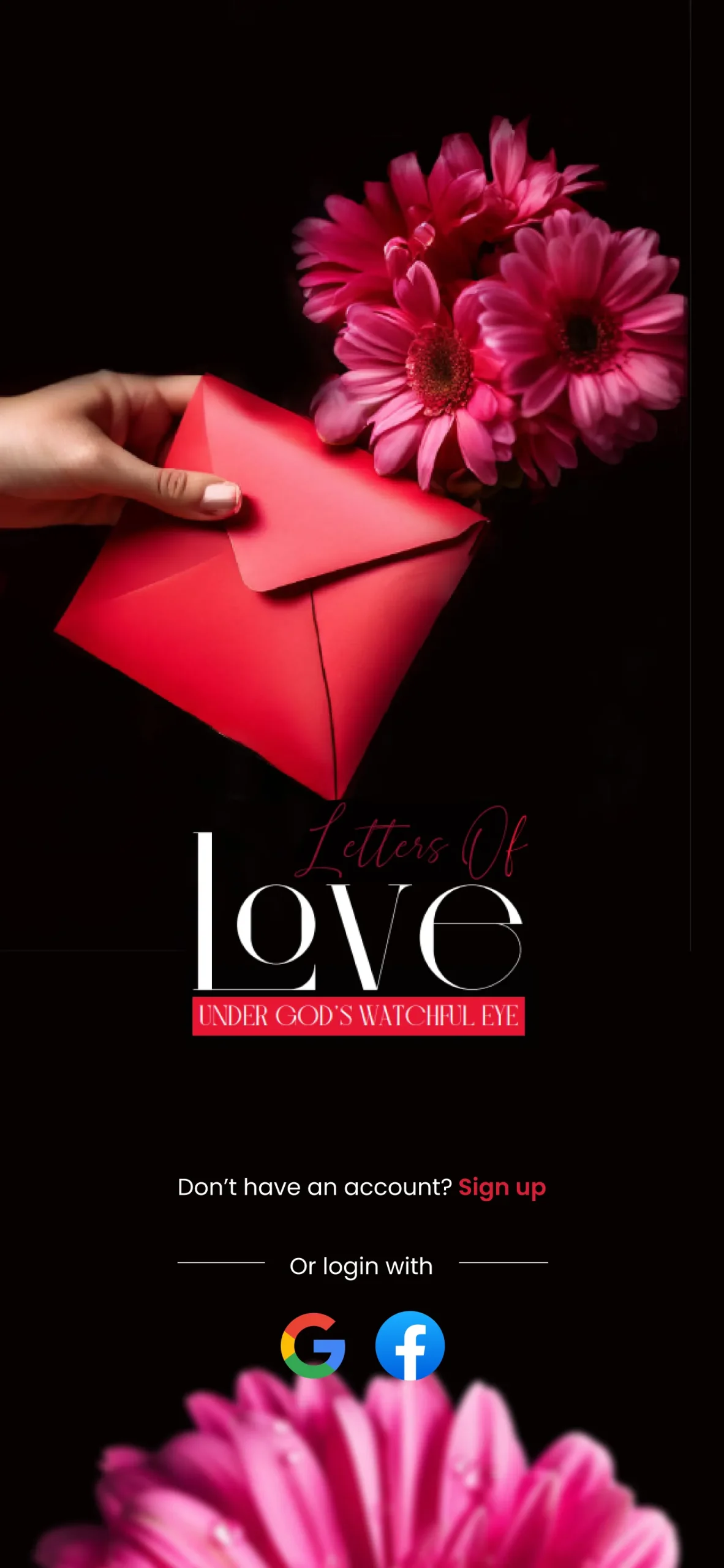 Letters of Love mobile app